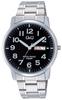 Watch Analog Waterproof Date Day of the Week Metal Band Black [Citizen Q&Q] W474-205 Men's