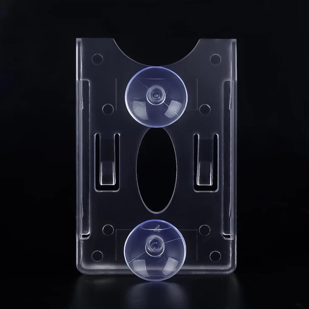 Автомобильный карман для карточки, держатель для парковочного талона на присоске, зажим, автомобильный крепеж, органайзер для парковочной карты на лобовое стекло, наклейки, чехлы для ID/IC-карточек