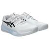 Asics GEL RESOLUTION X Устойчивые к истиранию Поддержка Низкие Теннисные Кроссовки Мужские Белый Черный 1041A487-100