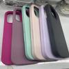 Чехол из настоящего жидкого силикона для iPhone 16 Pro Max 16 16Pro, мягкий противоударный чехол с чувствительной кнопкой управления камерой