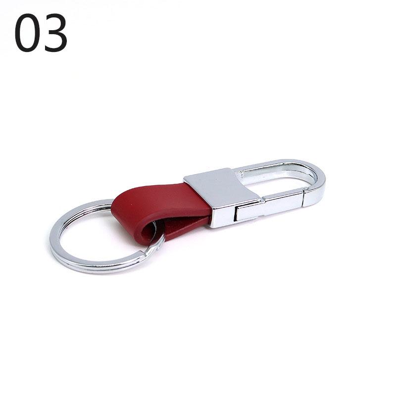 1PC PU Leather Keychain Jewelry Gift Car Keyring Keyholder Casual Key Chain Fashion Multiple Options Available