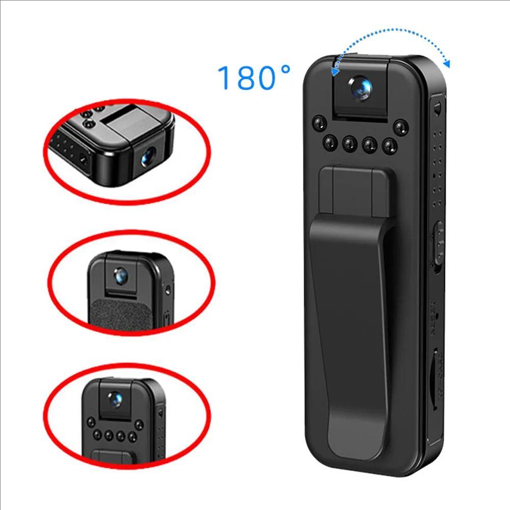 HD 1080P Mini Camera Portable Small Digital Video Recorder Night Vision Video Surveillance Camcorder Police BodyCam Infrared