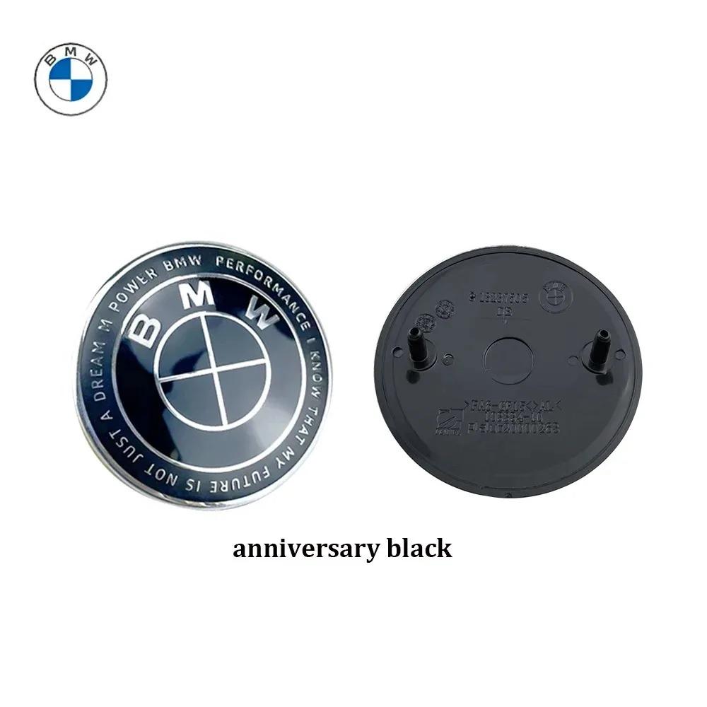 For BMW X4 BMW Car Front Hood Emblem & Rear Badge Logo 2pcs Set 74mm 82mm Compatible with E87 E30 E46 E28 E34 E39 E60 F02 F18 F35 G20 G03 G