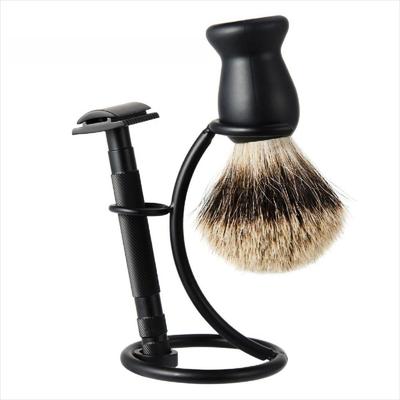 Подставка для металлической бритвы с усами Держатель Подставка для бритвы Мужская подставка для кисти для бороды Идеальный подарок для отца