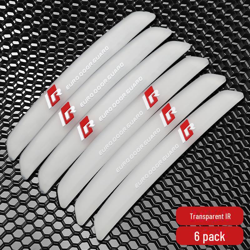 Накладки на пороги дверей, защитные дуги, наклейки на зеркала заднего вида и предметы декора.