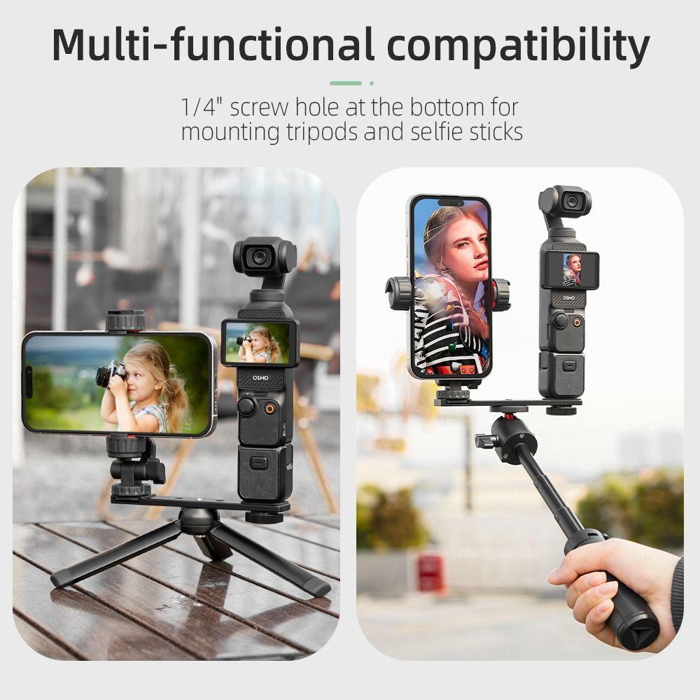 Photography Accessories Phone Bracket Mount Phone Clip Holder for DJI Osmo Pocket 3 Live Streaming