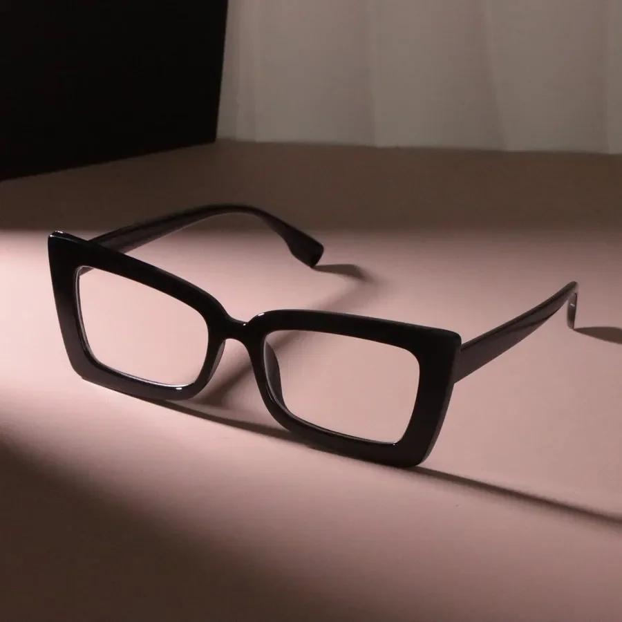 Cat Eye Women Men Glasses Cool Brand Designer Transparent Clear Optical Eyeglasses Luxury Frames