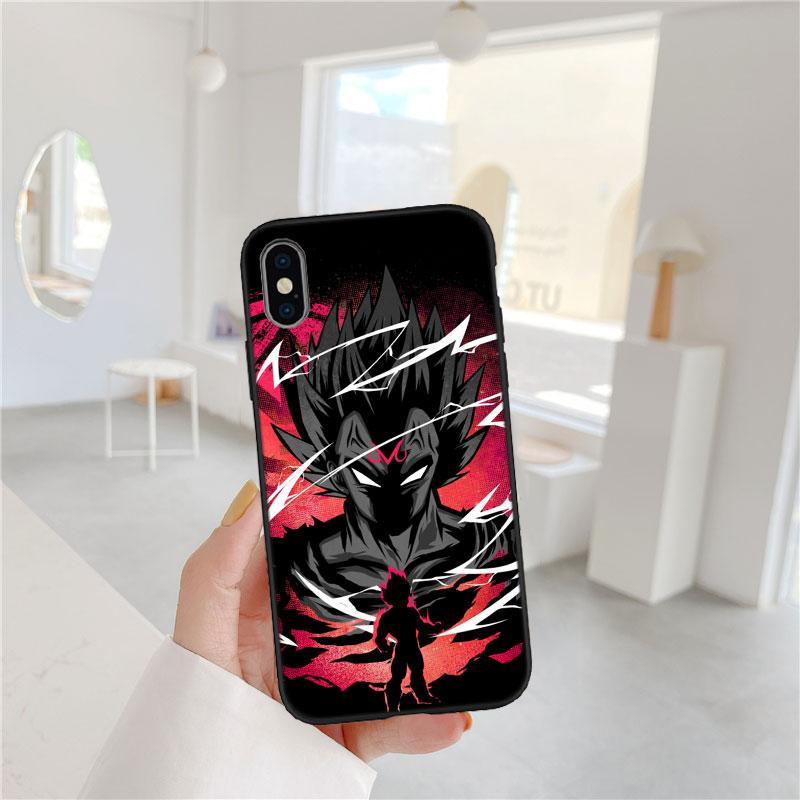 LO39 Dragon Ball Vegeta Soft Shell Phone Case for Redmi Note 13 14 Pro+ Plus A3 A3X 13X 13C 13R 14S 14C 14R