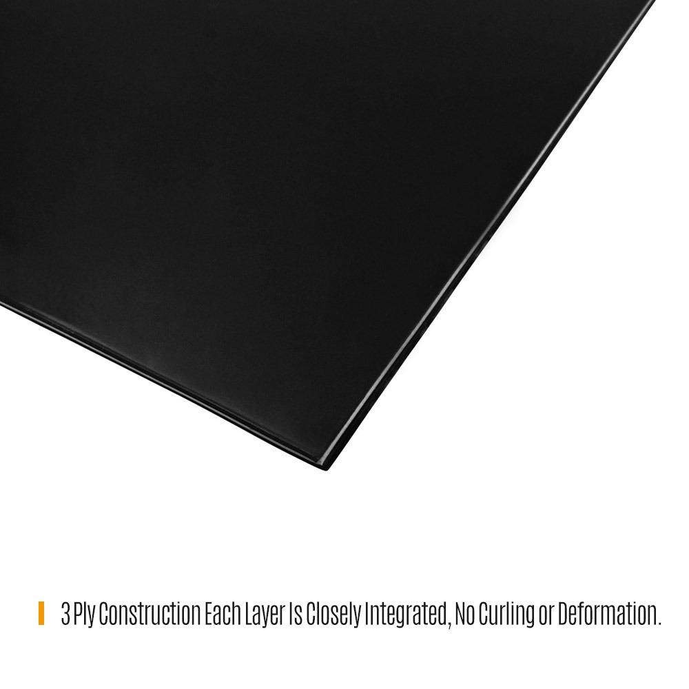 PVC Bass Pickguard Sheet 3Ply Construction PVC Pickguard Board For Electric Guitar