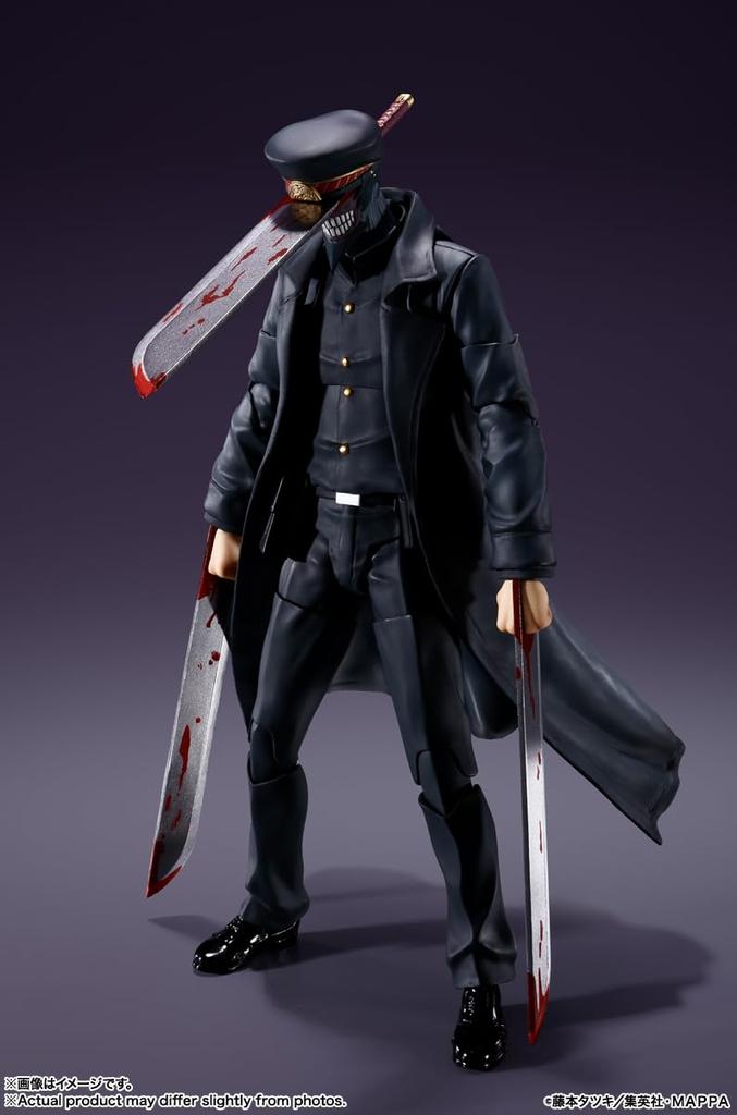 TAMASHII NATIONS Chainsaw Man самурайский меч 165 мм окрашенная подвижная фигурка SHFiguarts приблизительная. АБС и ПВХ