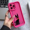 Чехол для телефона с изображением аниме-девочки и кошки Кики для Apple iPhone 17 Air 16 16e 15 14 Plus 13 12 11 iPhone17 Pro Max X Xs XR 8 Мягкий чехол