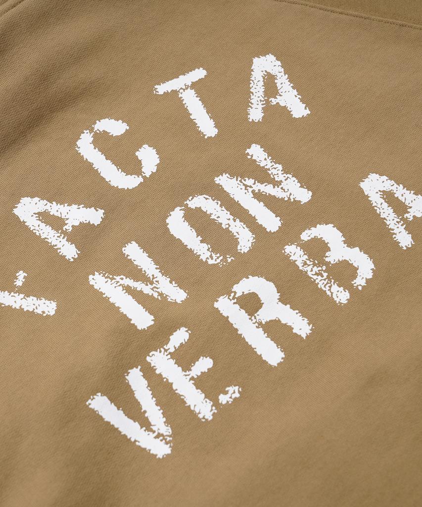 Худи Facta Non Verba _ Верблюжий
