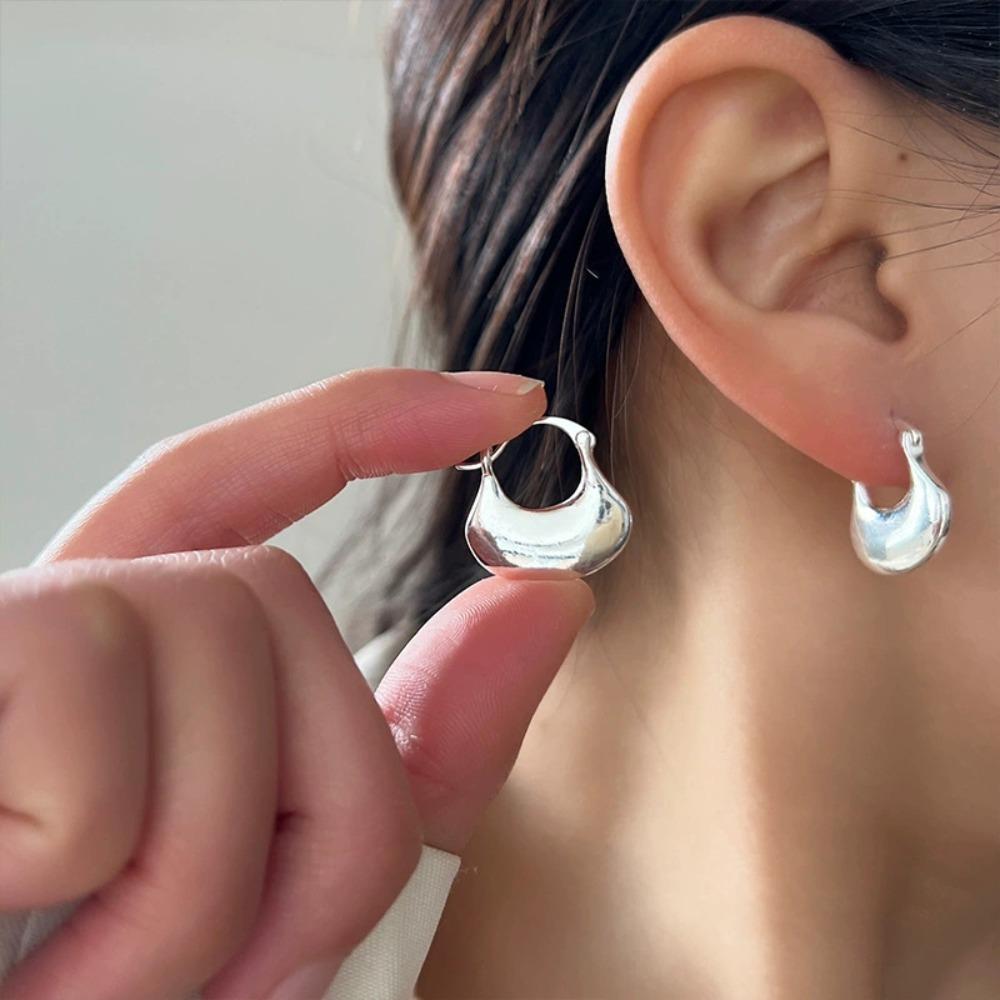 Серьги-гвоздики из серебра S925, легкая роскошь, жемчуг и циркон, для женщин, высококачественные, темпераментные, нишевые, универсальные