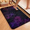Neon Geometry Indoor Rug Durable Stainresistant Easyclean Carpet For Bedroom Kitchen Bathroom Home Decor Birthday Gift