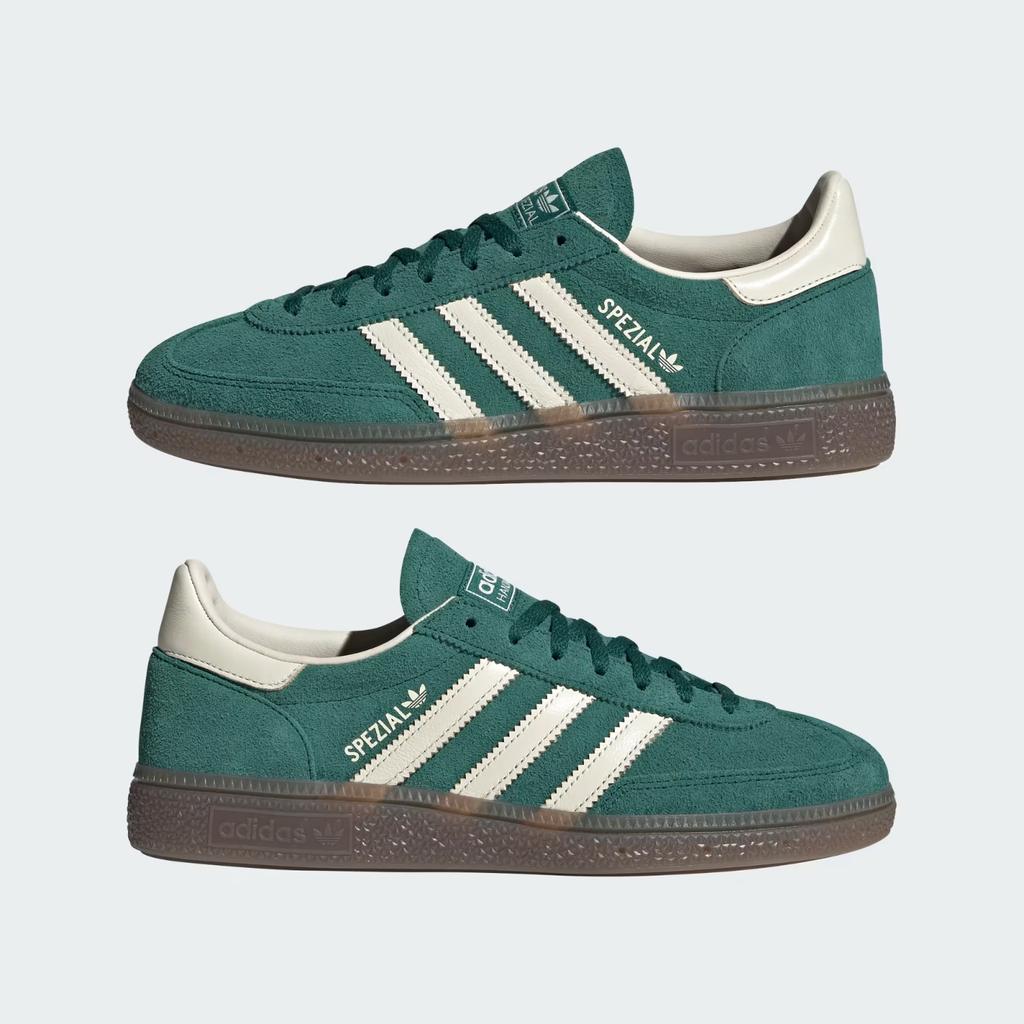 IH1509 adidas Originals Handball Spezial Колледжский Зеленый Кремово-Белый (Женский)