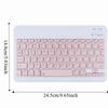 Mini Bluetooth Keyboard Rechargeable Portable Keyboard Ultra Thin Wireless Keyboard  Notebook