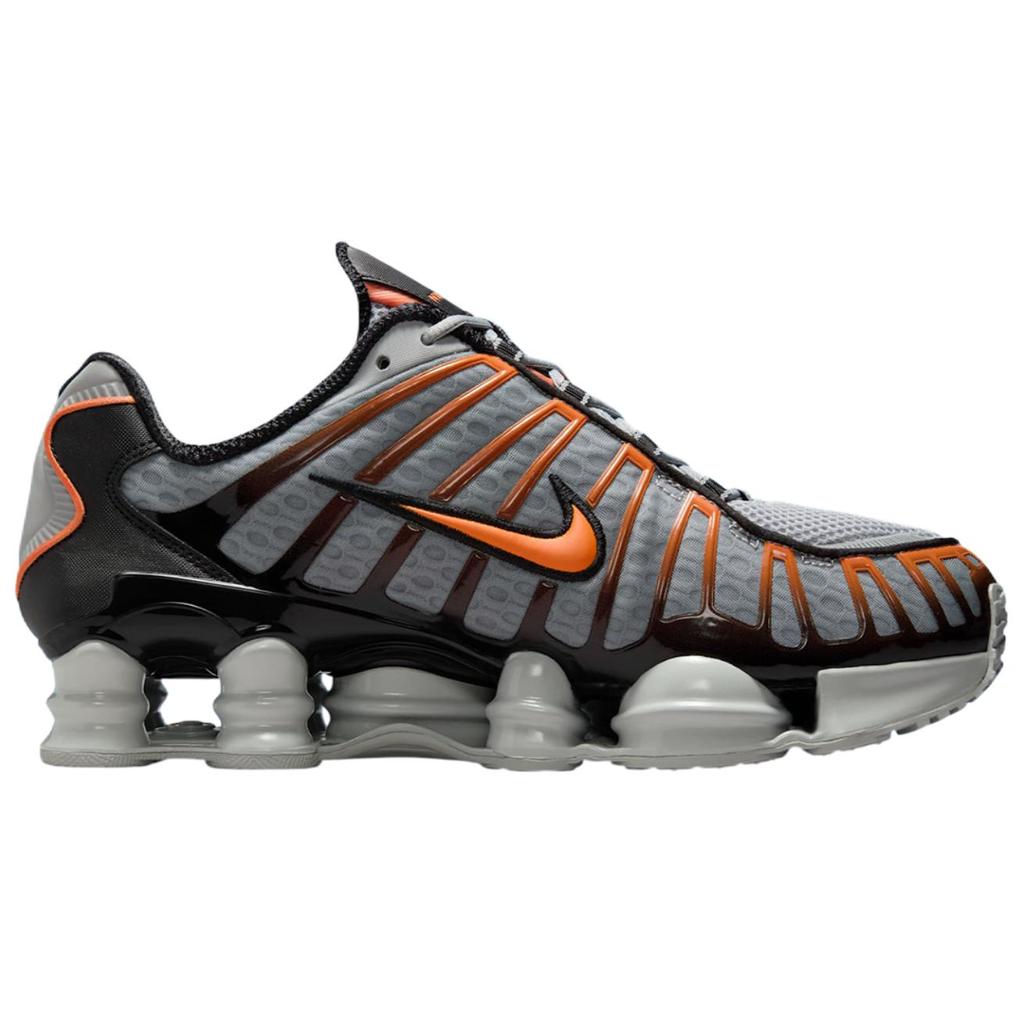 Nike Кроссовки мужские Shox TL Light Smoke Bright Mandarin Серый Светло-дымчато-серый Черный AV3595-011