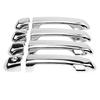 8 Pcs Car Chromium Electroplating Door Handle Cover Trim for Toyota Land Cruiser Prado 10 18