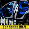 Для Honda HR-V HRV HR V Vezel 2014 2015 2016 2017 2018 2019 2020 4 шт. светодиодные лампы для чтения в салоне автомобиля, лампы для освещения багажника