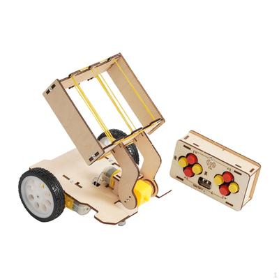DIY Мини-Пульт Дистанционного Управления Автомобильная Игрушка Физический Эксперимент Модель Пикапа Ручной Работы Обучающая для