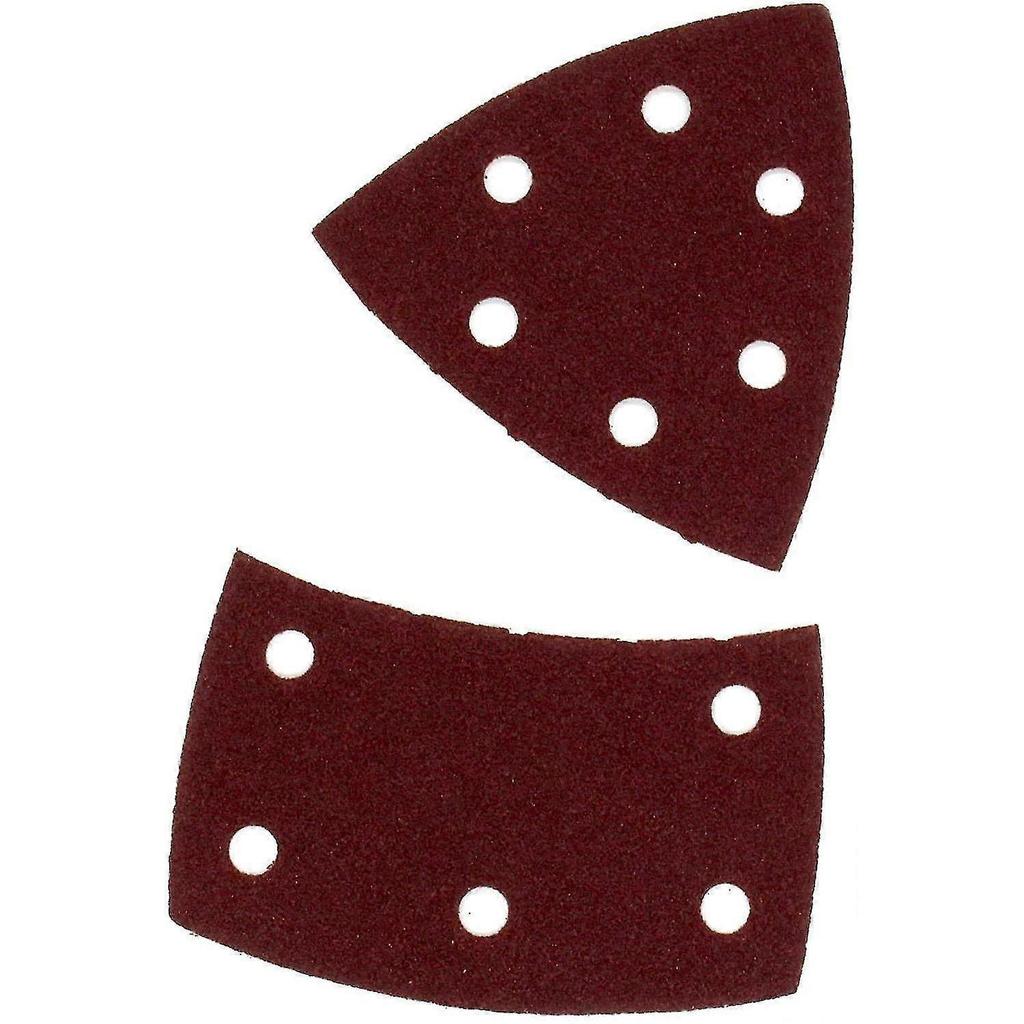 25 Pieces 11 Holes 105 X 152 Mm Grit 60 For Multiple Sanders Sanding Sheets Sanding Paper - Pjun