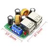 Преобразователь понижающий с 4 портами USB DC 12V 24V 40V на 5V 5A Модуль понижающего преобразователя для MP3/MP4 Телефона Автомобильного Оборудования