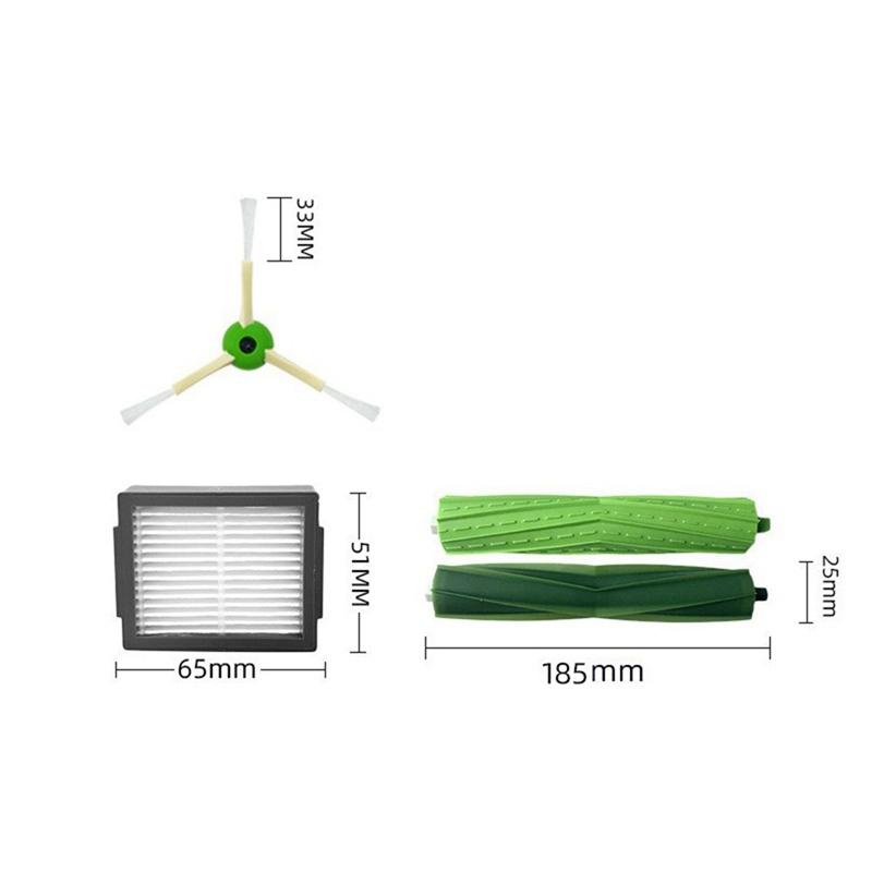 Основная боковая щетка фильтр пылесборник для пылесоса Irobot Roomba I7 I7+ I3 I3+ I4 J7J7+/Plus I6 I6+ I8 +/Plus E5 E6 E7