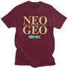 Custom Mens Retro Arcade Game Neo Geo Snk T Shirts ShortSleeve Cotton Tshirts Classic Tshirt Leisure Tees Loose Fit Clothing