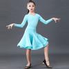 Girl Latin Dresses Dancing Ballroom Dance Dress Rumba Samba Children Samba Cha Cha Tango Skirt Standard Salsa