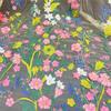 Colorful Floral Embroidery Lace Fabric Sewing for Bridal Dress Gown 90*150cm