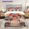 Jojos Bizarre Adventure Phantom Blood Three-piece set (1 * duvet cover + 2 * pillowcase, without core) 2D Flat Duvet cover and pillowcase