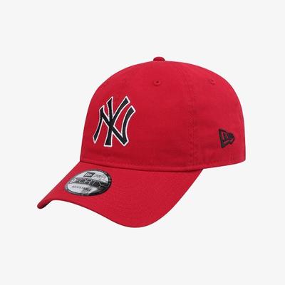 Кепка-бейсболка New Era New York Yankees без структуры Алый 15216771