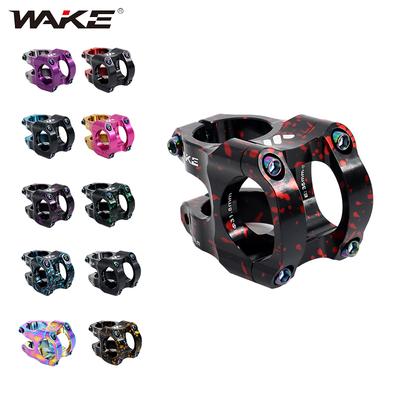 Вынос Wake Mtb Power Stem Шоссейный Велосипед Горный Велосипед Короткий Мощный Вынос 31.8мм 35мм Шоссейный Руль Стол Регулируемый Вынос Подъемник Велоспорт