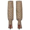 Gucci Ботильоны на среднем каблуке из канвы GG 551149 KY9V0 9770