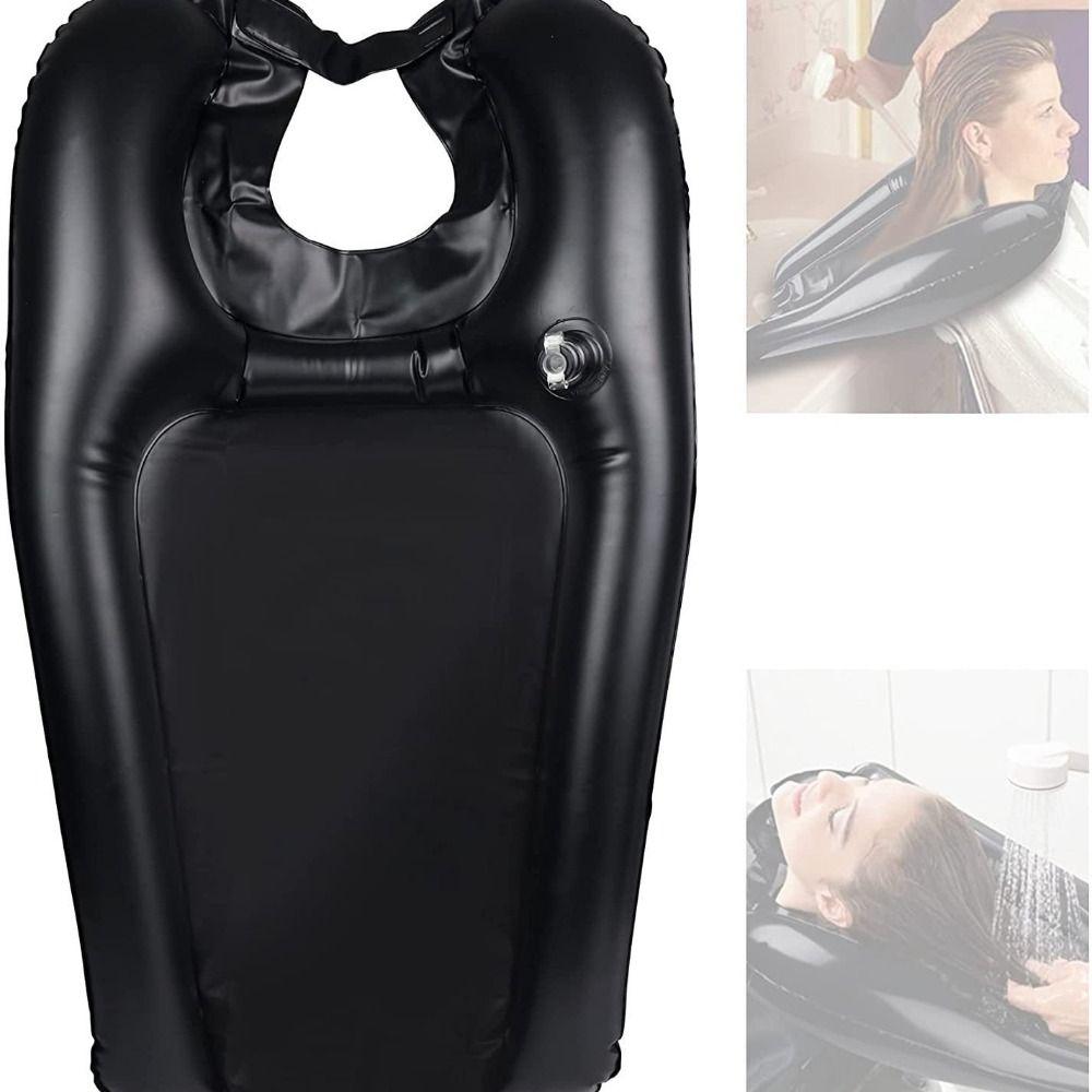 Надувная ПВХ раковина для мытья головы, быстро надуваемая ПВХ раковина, подушка для шампуня, пожилые люди