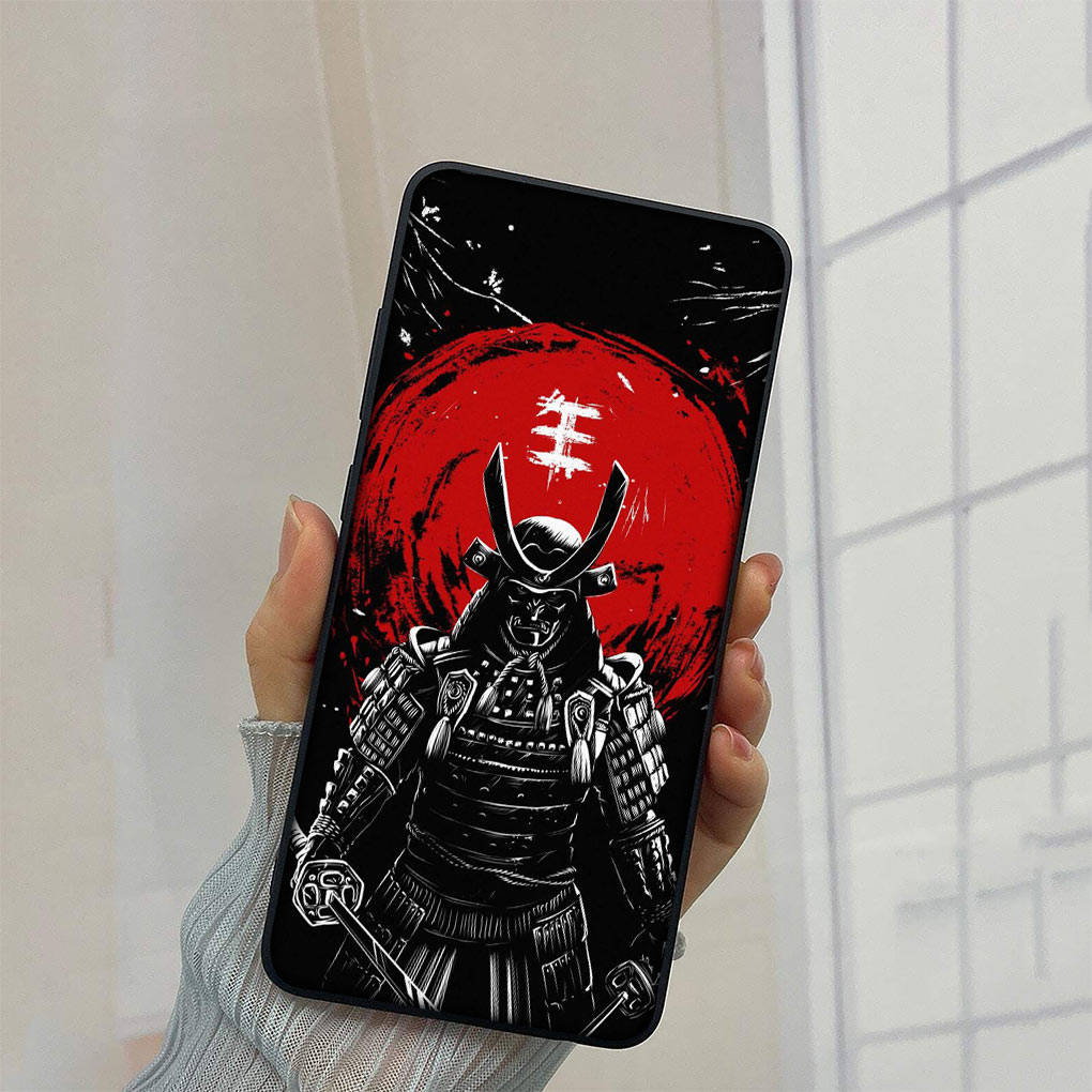 Для Samsung Galaxy S24 S23 iPhone 15 14 Xiaomi Redmi Note 13 12 11 Pro Max X 8 7 9 10 XR OPPO A15 Huawei чехол для телефона Япония самурай скелет череп ниндзя