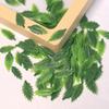 Resin Green Mint Leaves Christmas Decorations for Home Wedding Bridal Accessories Clearance Diy Gifts Box Artificial Plants