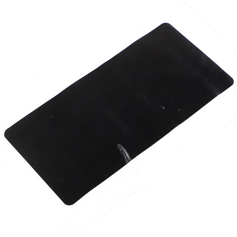 Для Honda N-BOX JF3 JF4 2017-ПВХ из углеродного волокна/черная центральная консоль автомобиля, косметическая наклейка на зеркало, отделка автомобиля