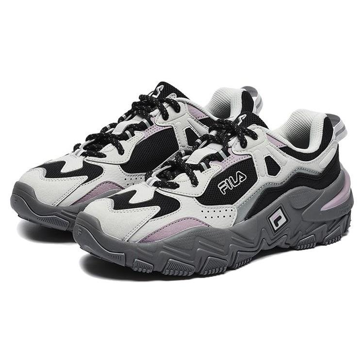 FILA Ravagement 2 Textile, Synthetic Leather Low top Running Shoes Women's Black Gray F12W232140LBA