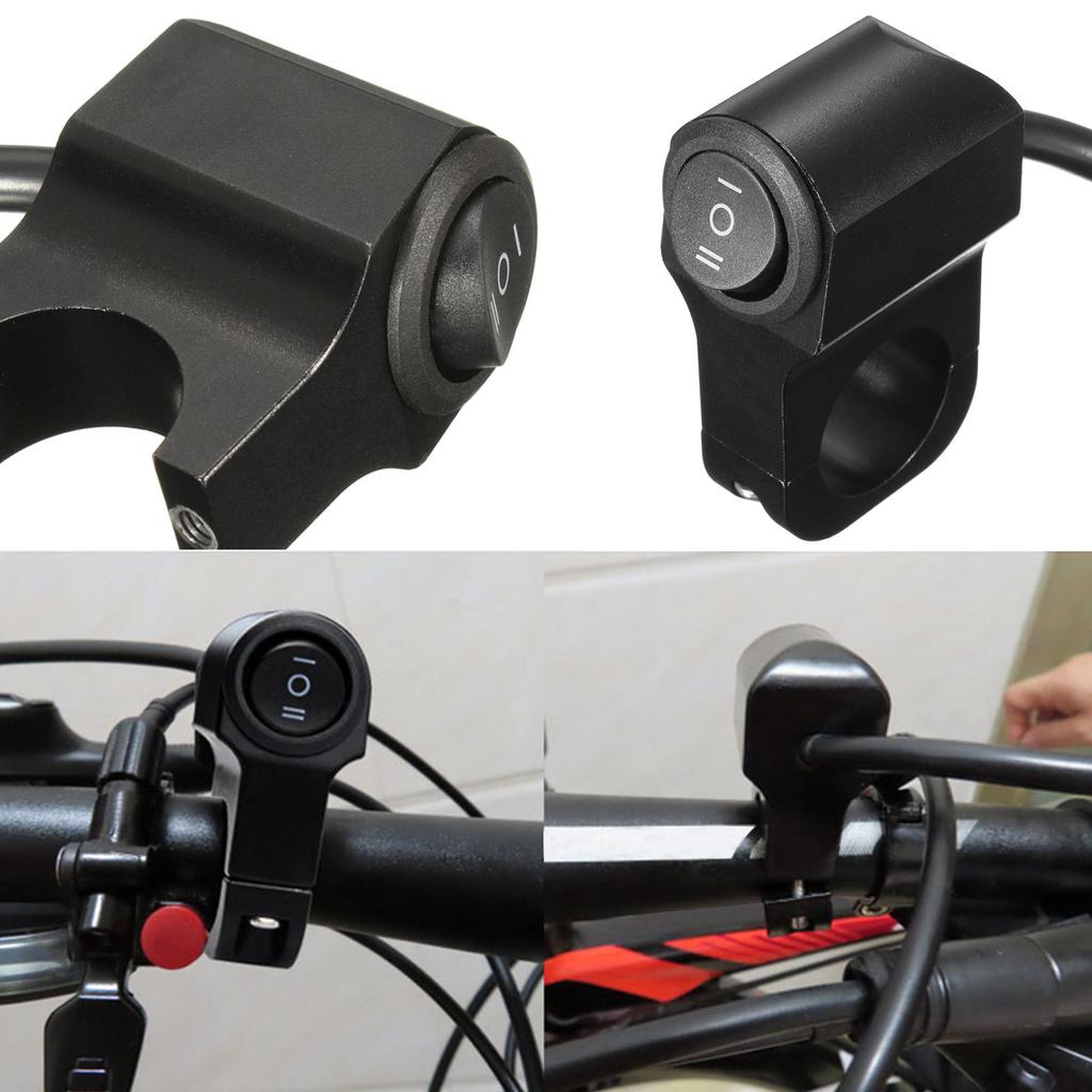 Motorcycle Handlebar On Off Switch Motorbike Replacement Toggle 12V Headlights Replacement Toggle 12V Dirtbike Lightbar Repair Parts
