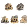 Cute DIY Landscaping Building Statue Mini Crafts Miniatures Figurines Garden Decoration Resin House