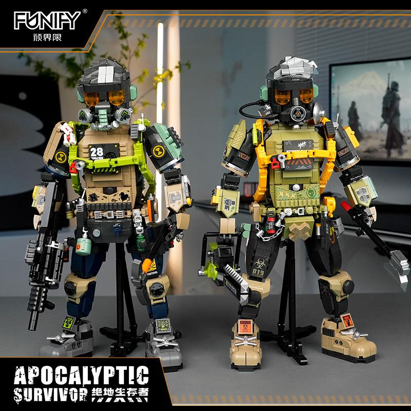 Jedi Survivor Functional Samurai Adult High-Difficulty Assembly Building Block Figure Tide Play Model Ornament