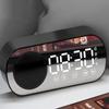 Беспроводной Bluetooth-динамик, многофункциональные громкие часы с сабвуфером, мини-динамик с будильником и интеллектуальным ИИ