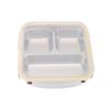 Outdoor Picnic Stainless Steel Food Container 1200m Capacity Lunch Box with Divided Compartments