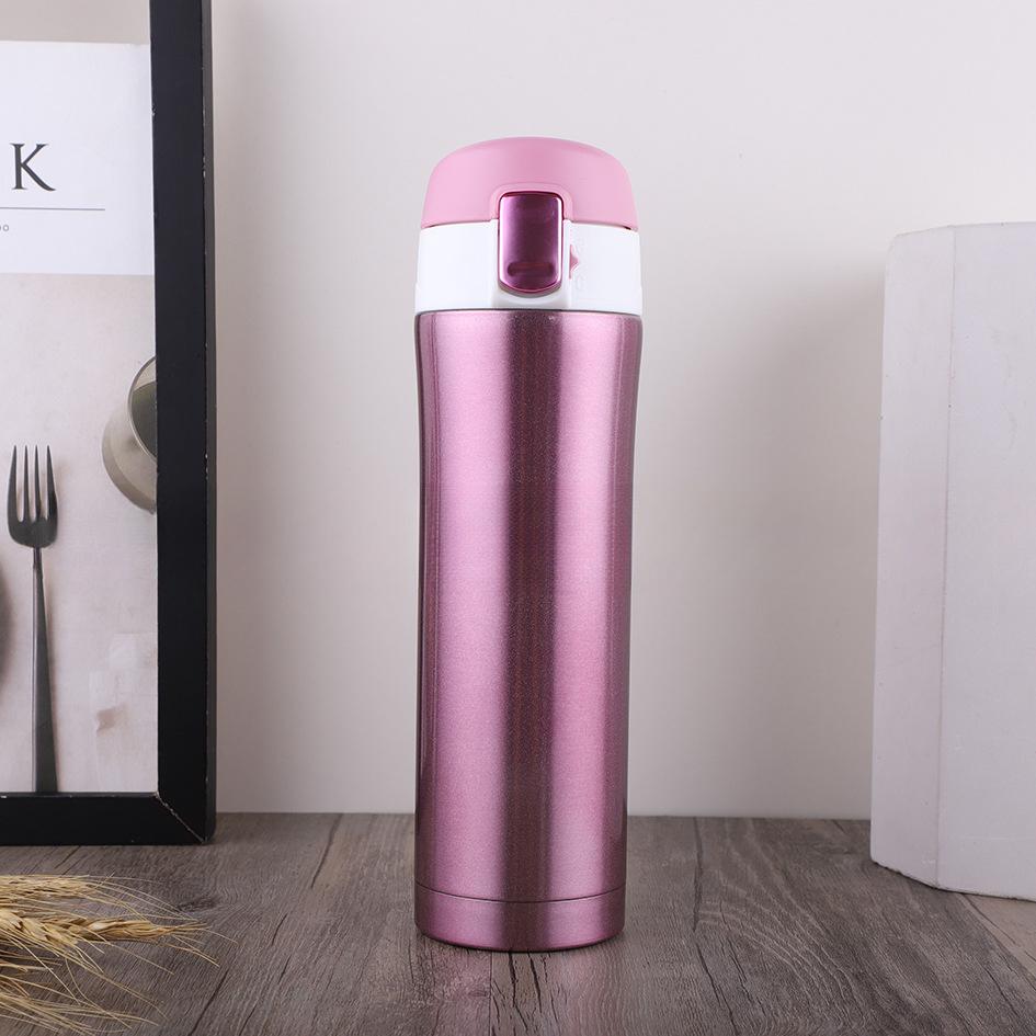 Кружка из нержавеющей стали 304, чашка для воды с замком, кружка с фотографией