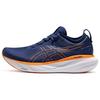 Gel Nimbus 25 Deep Ocean Bright Orange Men Sneakers Blue 1011B547-403