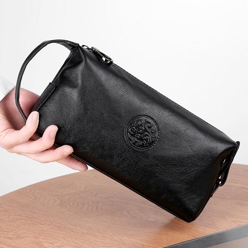 Мягкая кожаная клатч-сумка MDNG для мужчин