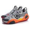 Li Ning All City 8 Breathable Low-Top Basketball Shoes Men Sneakers Gray Orange ABPQ005-3