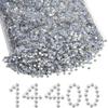 Beadsland Hotfix Rhinestones Bulk 14400 Pieces Crystal Hotfix Rhinestones for Crafts Clothes DIY Sale, Decoration, Crystal, SS10, 2.7-2.9mm