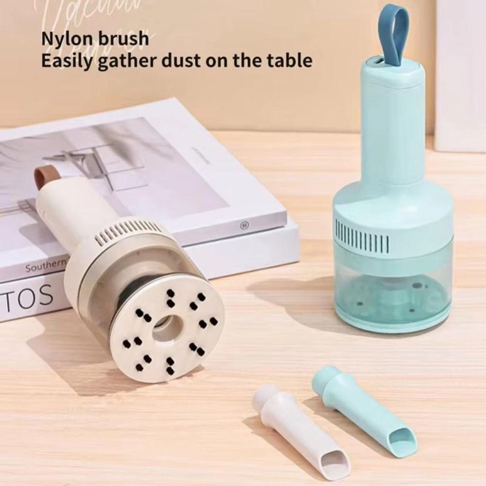 Strong Suction Desktop Vacuum Cleaner Low Noise Keyboard Dust Buster Mini Handheld Vacuum Car Use
